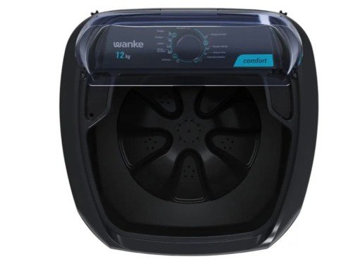 LAVARROPAS SEMIAUTOMÁTICA 12 KG COMFORT NEGRO - WANKE - LWBE120T3EARB