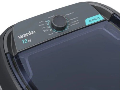 LAVARROPAS SEMIAUTOMÁTICA 12 KG COMFORT NEGRO - WANKE - LWBE120T3EARB