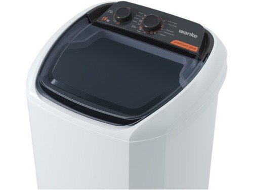 LAVARROPAS SEMIAUTOMÁTICA PREMIUM PLUS 15KG BLANCO WANKE