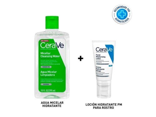 COMBO AGUA MICELAR + LOCION ROSTRO PIEL MIXTA - CERAVE