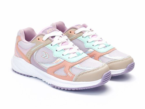 Zapatillas Urbanas de nena Rush-x Rosa Con Cordón Atomik