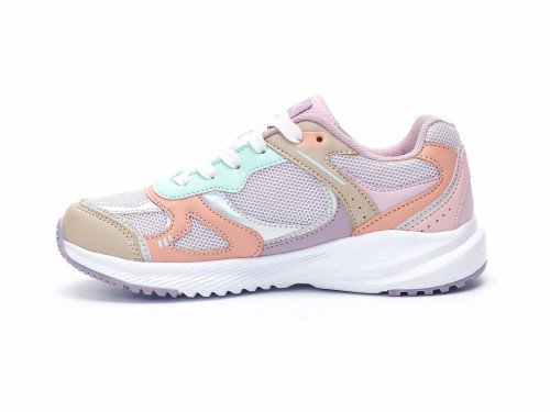 Zapatillas Urbanas de nena Rush-x Rosa Con Cordón Atomik