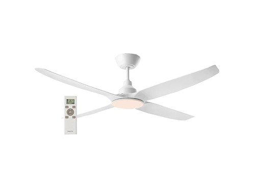 Ventilador techo Blanco 140cm 4 aspas con luz LED Philco