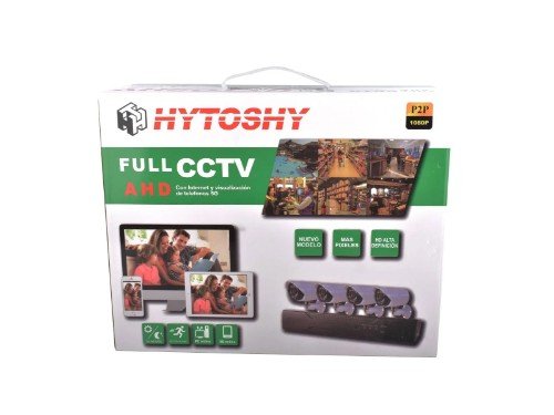Cámara Kit de Seguridad Hytoshy HD1080p 5G 4Un