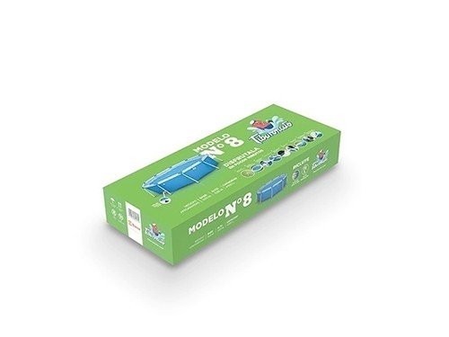 Pileta redonda Tiburoncito N°8 4500L 305x65cm