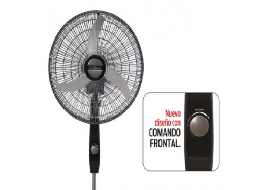 VENTILADOR DE PIE VVPC-20B 20" PARRILLA CROM COMANDO FRONTAL A LILIANA