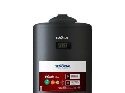 Termotanque a gas 75L Black Señorial
