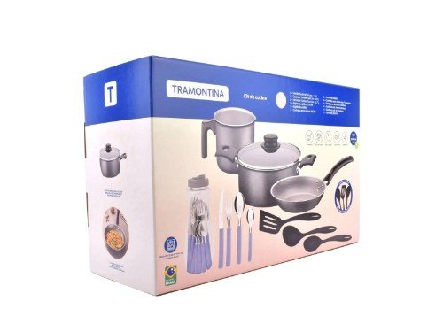 Batería de Cocina Tramontina Turim 24 Piezas