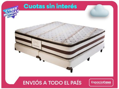 Conjunto Sommier King Gani Infinity Shankar