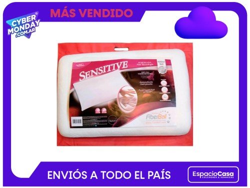 Almohada (43X62) Fiberball Sensitive Espuma Viscoelástica