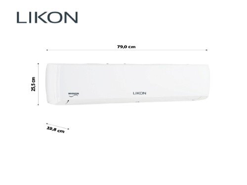 Aire Acondicionado Frío/Calor Likon Split Inverter 3010F LKSI35WCKW