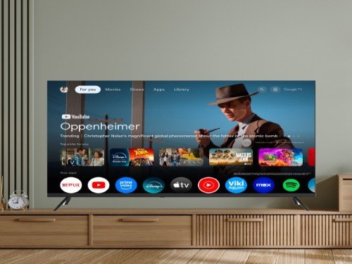 Smart TV BGH 50" QLED 4K Google TV B5026US7G