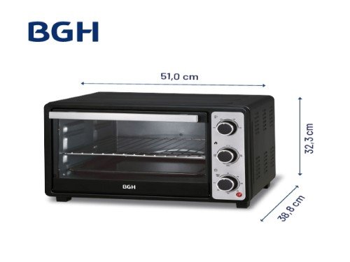 Horno Eléctrico BGH 40 litros DUO BHE40M23N