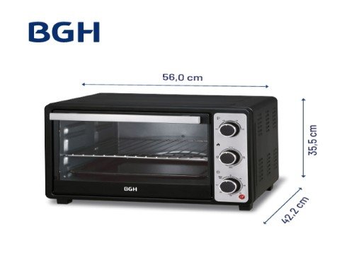 Horno Eléctrico BGH 55 litros DUO BHE55M23N