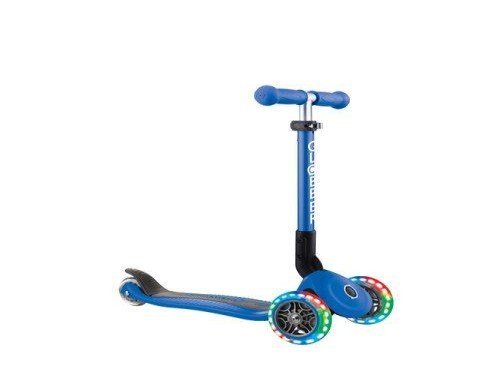 Globber Monopatin Junior Foldable Lights Navy Blue 437-100