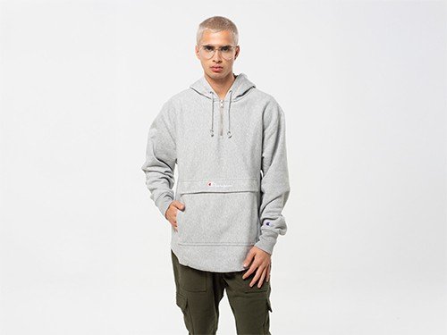 Hoodie Champion Reverse Weave Boxy Anorak para Hombre