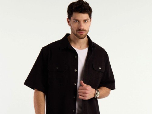 Camisa Tujan manga corta Kevingston