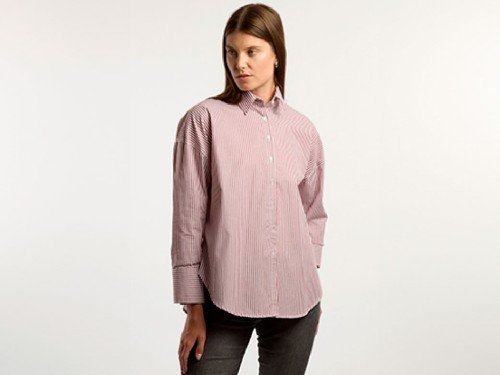 Camisa oversize Figueres II rayado Kevingston