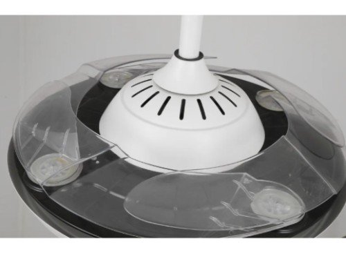 VENTILADOR RETRACTIL STVTN43-SM MINIMALISTA COLOR NEGRO 48"STAR TRACK