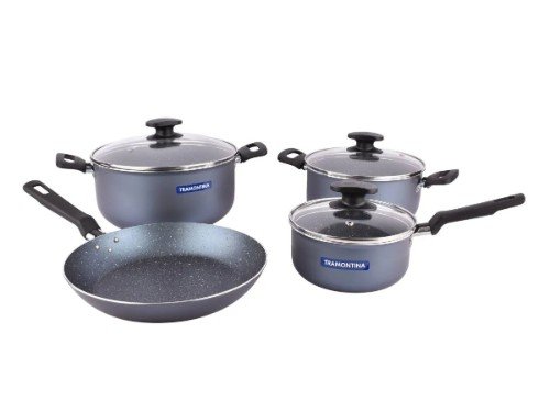 Batería de Cocina Tramontina Linz 7 Piezas