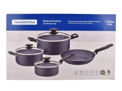 Batería de Cocina Tramontina Linz 7 Piezas