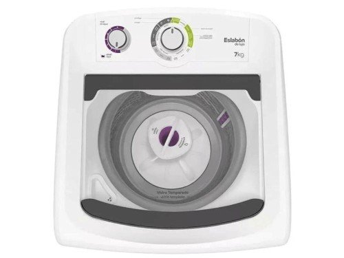 LAVARROPAS AUTOMATICO ESLABON DE LUJO EWH07BB 7KG CARGA SUPERIOR