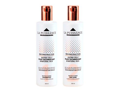 La Puissance Kit Extra Cell Plex Paso 1 + 2 Cabello Dañado