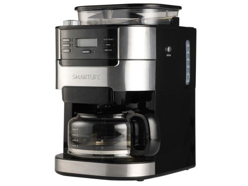 Cafetera De Filtro Digital Con Molinillo CMDG1025 Smartlife