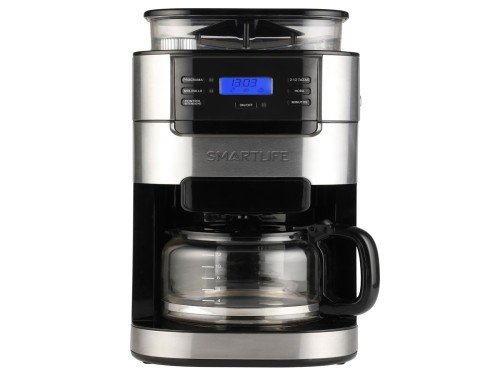 Cafetera De Filtro Digital Con Molinillo CMDG1025 Smartlife