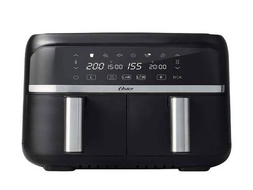 Freidora de aire dual 7.6L Digital KSTAF7MCDDF054 Oster