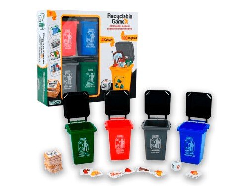 Recyclable Game Juego De Mesa Aprendé a Reciclar Ditoys