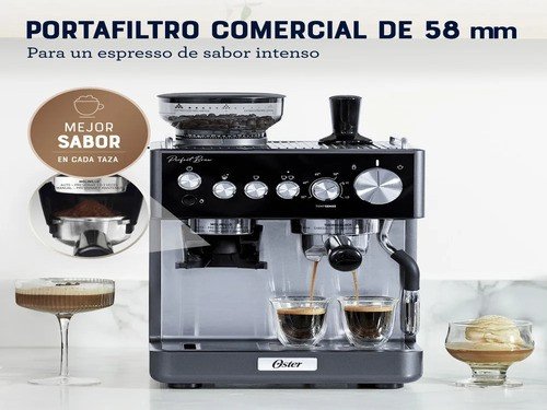 Cafetera Espresso Perfect Brew 15 Bares BVSTEM7301-054 Oster