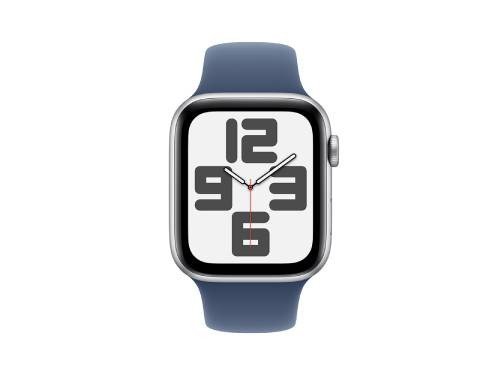 Apple Watch SE GPS 44mm - Plata/Correa Azul Tempestad M/L