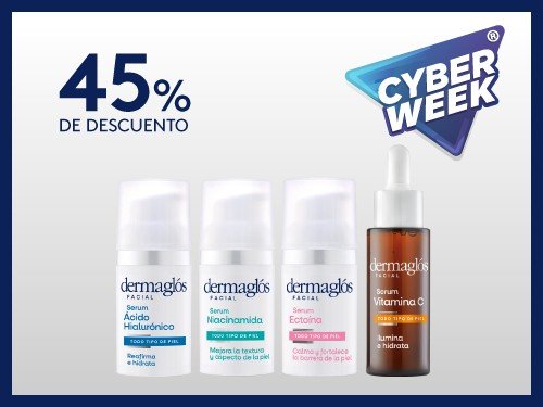 Kit Facial Dermaglós Serums Completo