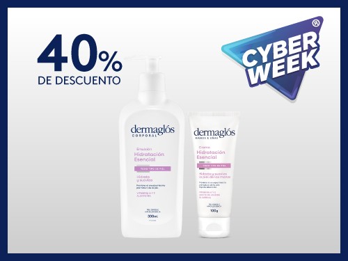 Kit Hidratación Corporal Dermaglós Crema Manos y Emulsión
