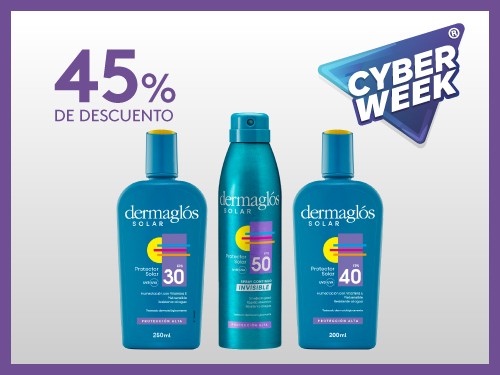 Kit Protector Solar Dermaglós FPS 30 + FPS 40 + FPS 50