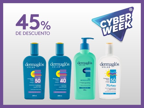 Kit Protector Solar Familiar Dermaglós FPS 40 y FPS 50