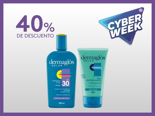 Kit Protector Solar Dermaglós Emulsión FPS 30 + Post Solar