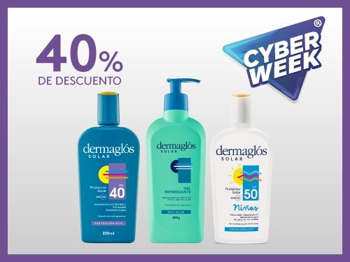 Kit Protector Solar Dermaglós Familiar + Gel Post Solar