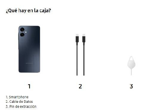 Celular Samsung Galaxy A06 64/4GB Black