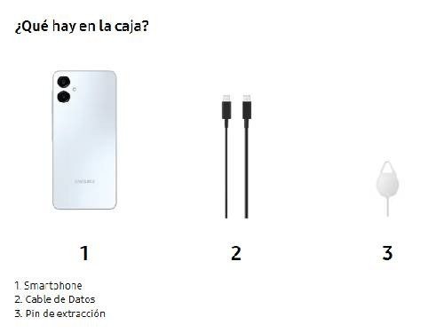 Celular Samsung Galaxy A06 64/4GB Light Blue