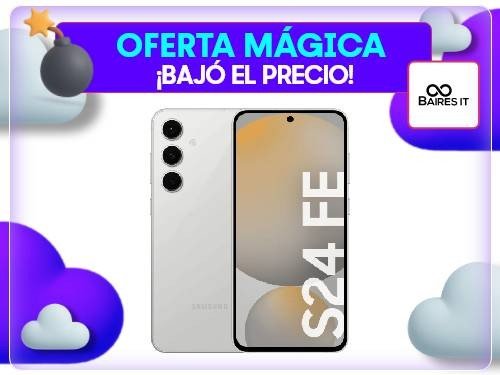 Celular Samsung Galaxy S24 FE 256/8GB Gray