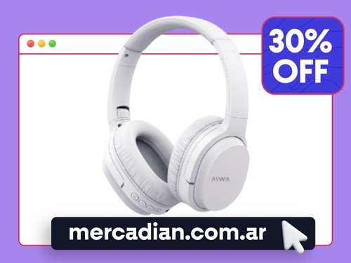 Auriculares Bluetooth Aiwa AVA-BT301 Plegables