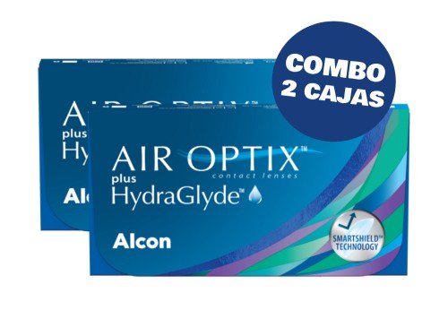 Promo Lentes Air Optix Hydraglyde Esfericas - COMBO