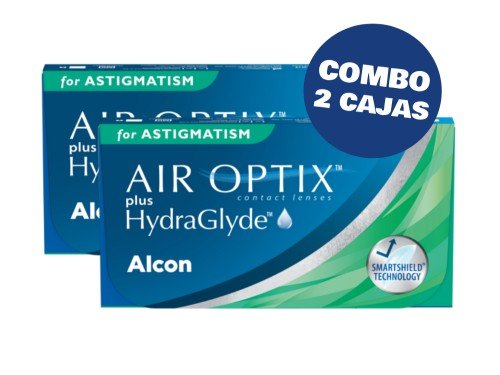 Promo Lentes Air Optix Hydraglyde Torica - COMBO