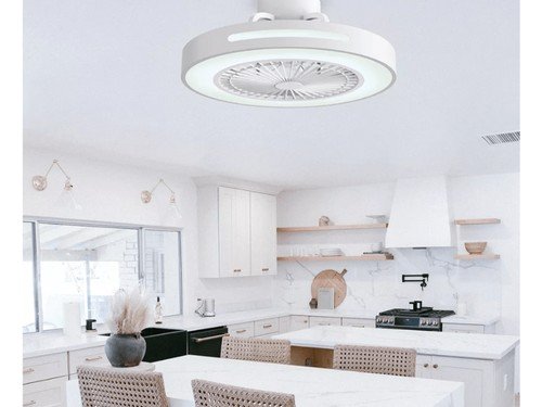 Ventilador De Techo 20" Liliana VTHBOX20 Con Luminaria Led