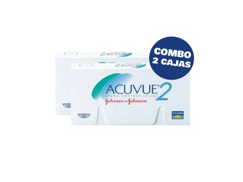 Promo Lentes Acuvue 2  Esferica - COMBO