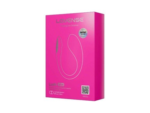 Lovense Lush Mini Huevo Vibrador Interactivo con App para Uso con Cam