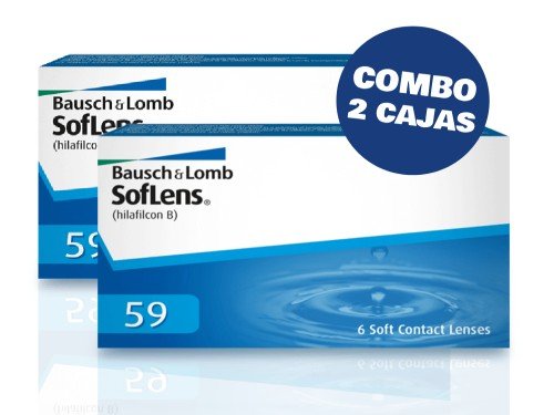 Promo Lentes Soflens 59 Esferica - COMBO