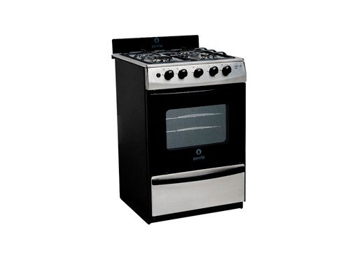 Cocina 4 hornallas Master Style Inox Escorial